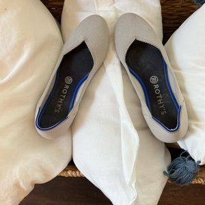 Grey Rothy’s size 10. Used.